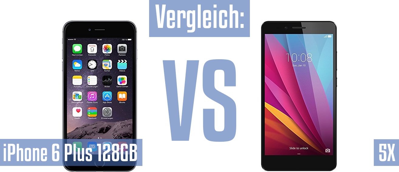 Apple iPhone 6 Plus 128GB und Apple iPhone 6 Plus 128GB im Vergleichstest