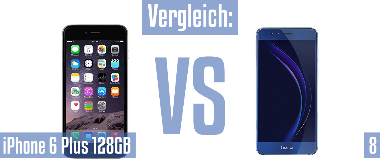 Apple iPhone 6 Plus 128GB und Apple iPhone 6 Plus 128GB im Vergleichstest