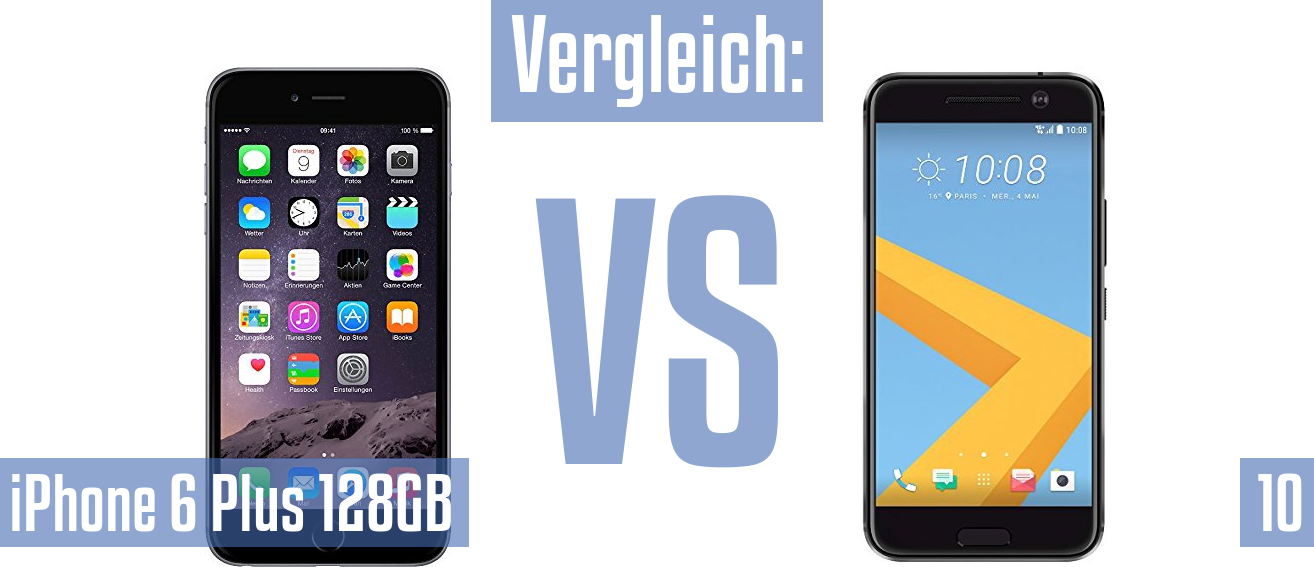 Apple iPhone 6 Plus 128GB und Apple iPhone 6 Plus 128GB im Vergleichstest