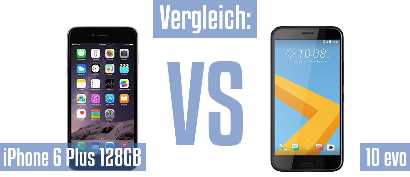 Apple iPhone 6 Plus 128GB und Apple iPhone 6 Plus 128GB im Vergleichstest