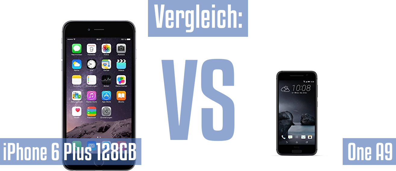 Apple iPhone 6 Plus 128GB und Apple iPhone 6 Plus 128GB im Vergleichstest