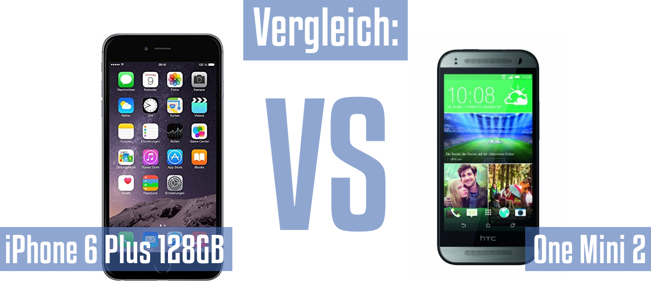 Apple iPhone 6 Plus 128GB und Apple iPhone 6 Plus 128GB im Vergleichstest