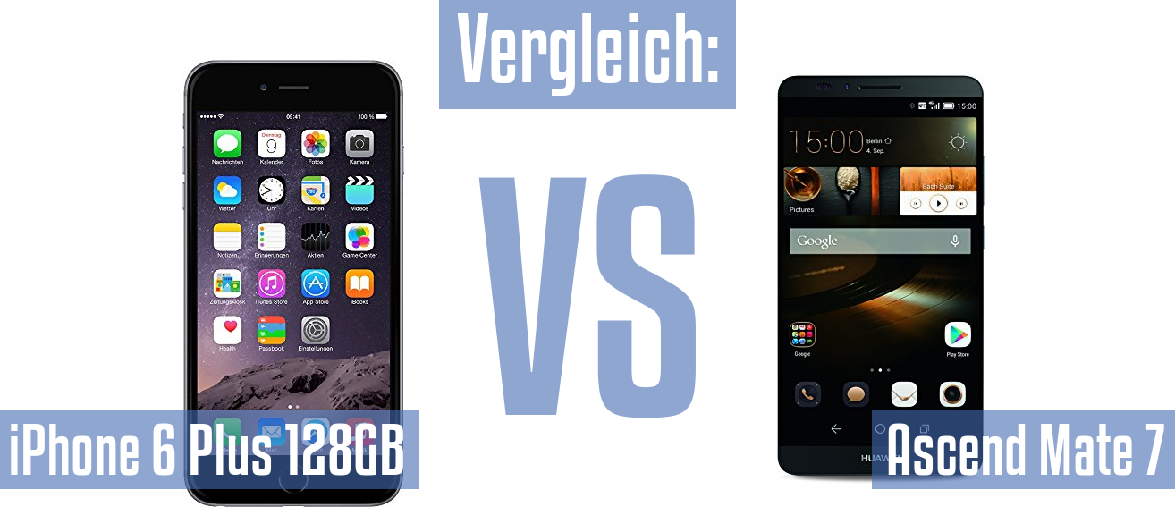 Apple iPhone 6 Plus 128GB und Apple iPhone 6 Plus 128GB im Vergleichstest