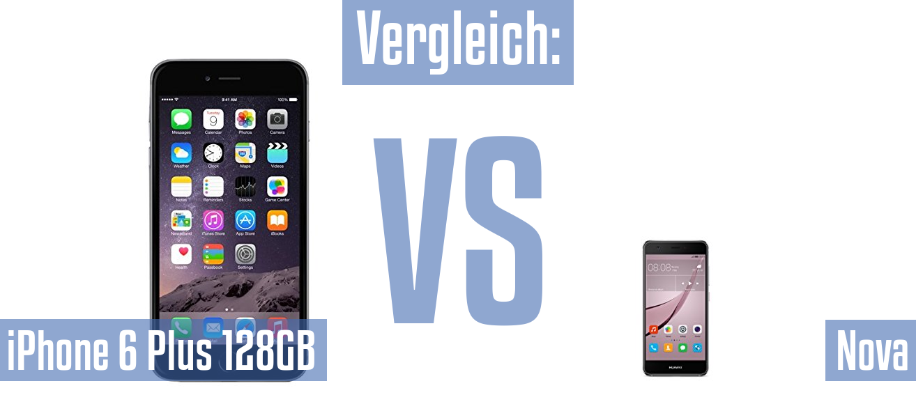 Apple iPhone 6 Plus 128GB und Apple iPhone 6 Plus 128GB im Vergleichstest