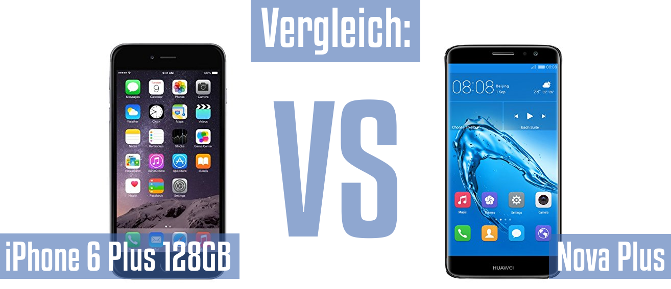 Apple iPhone 6 Plus 128GB und Apple iPhone 6 Plus 128GB im Vergleichstest