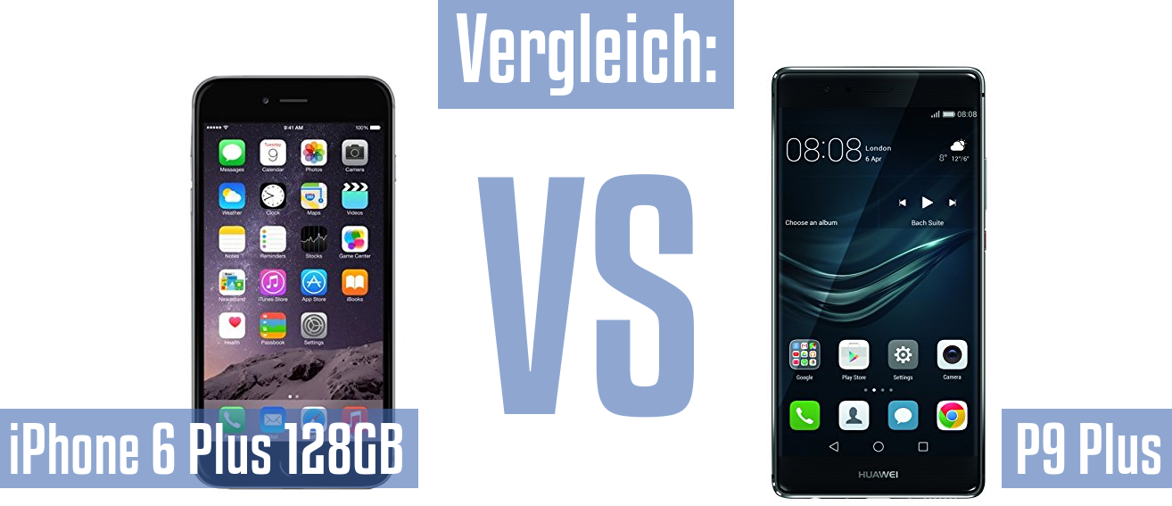 Apple iPhone 6 Plus 128GB und Apple iPhone 6 Plus 128GB im Vergleichstest