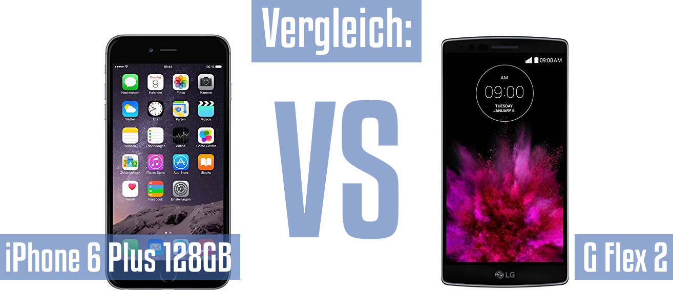 Apple iPhone 6 Plus 128GB und Apple iPhone 6 Plus 128GB im Vergleichstest