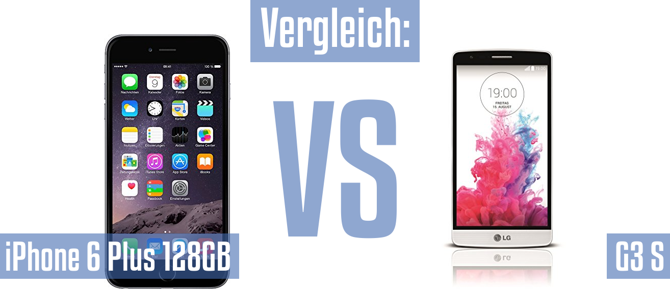 Apple iPhone 6 Plus 128GB und Apple iPhone 6 Plus 128GB im Vergleichstest