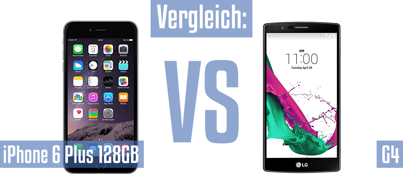 Apple iPhone 6 Plus 128GB und Apple iPhone 6 Plus 128GB im Vergleichstest