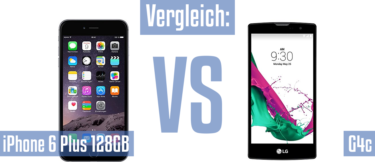 Apple iPhone 6 Plus 128GB und Apple iPhone 6 Plus 128GB im Vergleichstest