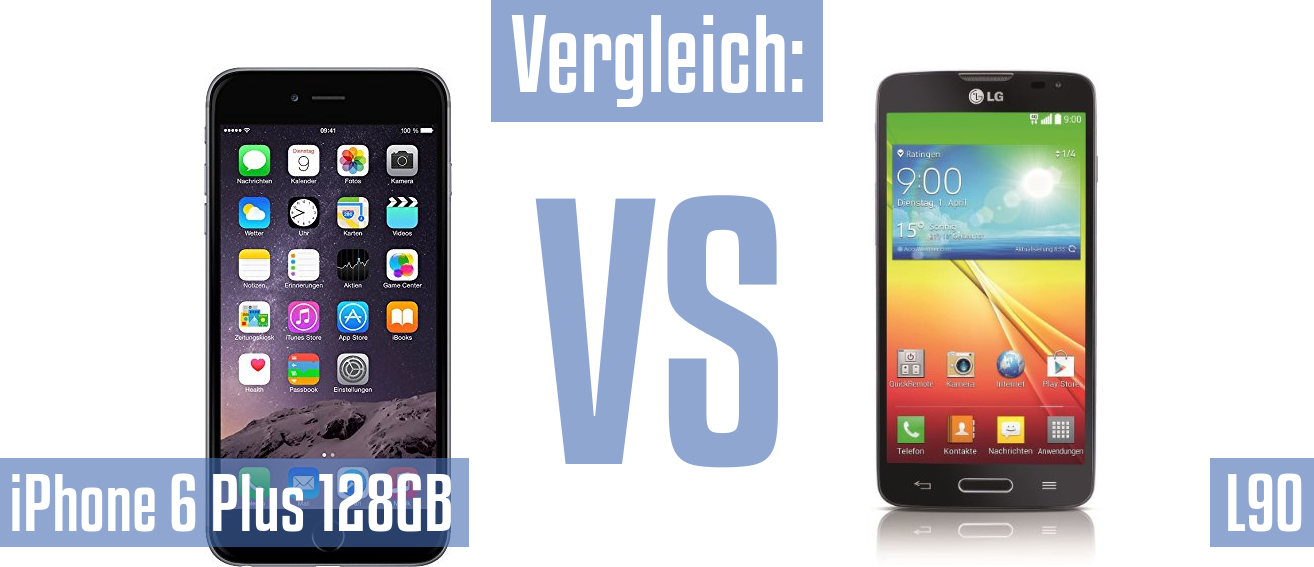 Apple iPhone 6 Plus 128GB und Apple iPhone 6 Plus 128GB im Vergleichstest