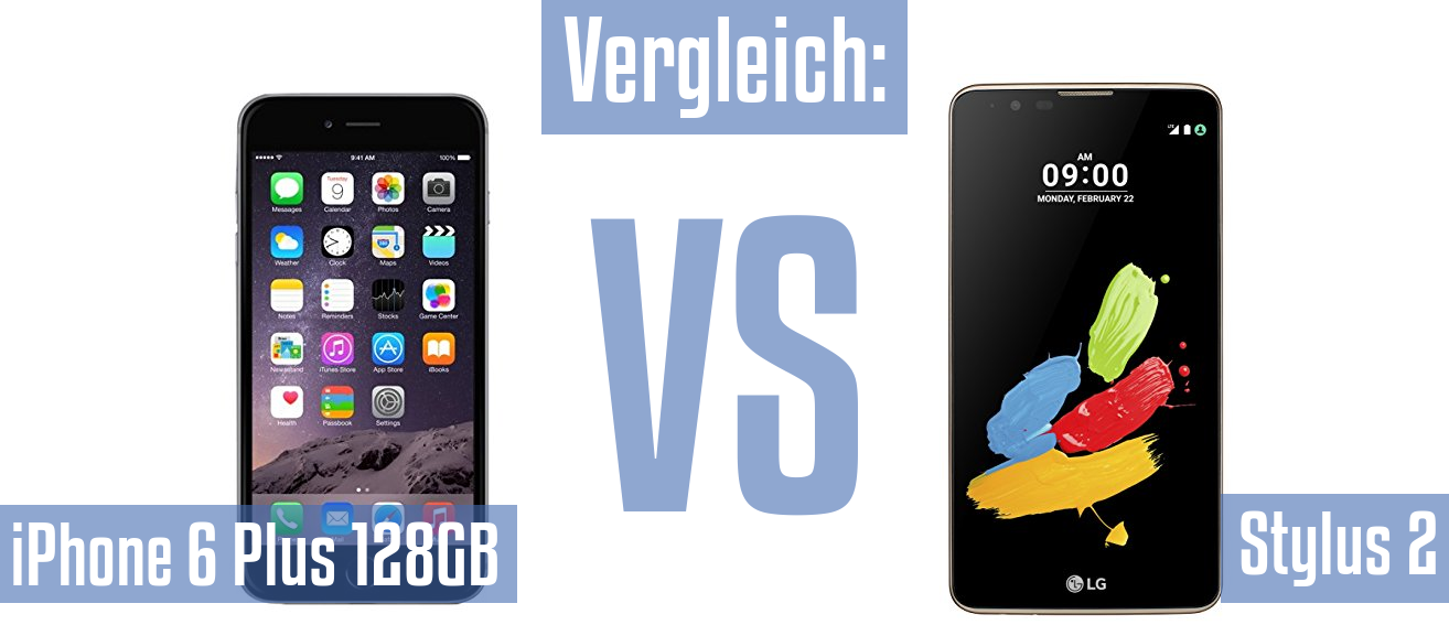 Apple iPhone 6 Plus 128GB und Apple iPhone 6 Plus 128GB im Vergleichstest