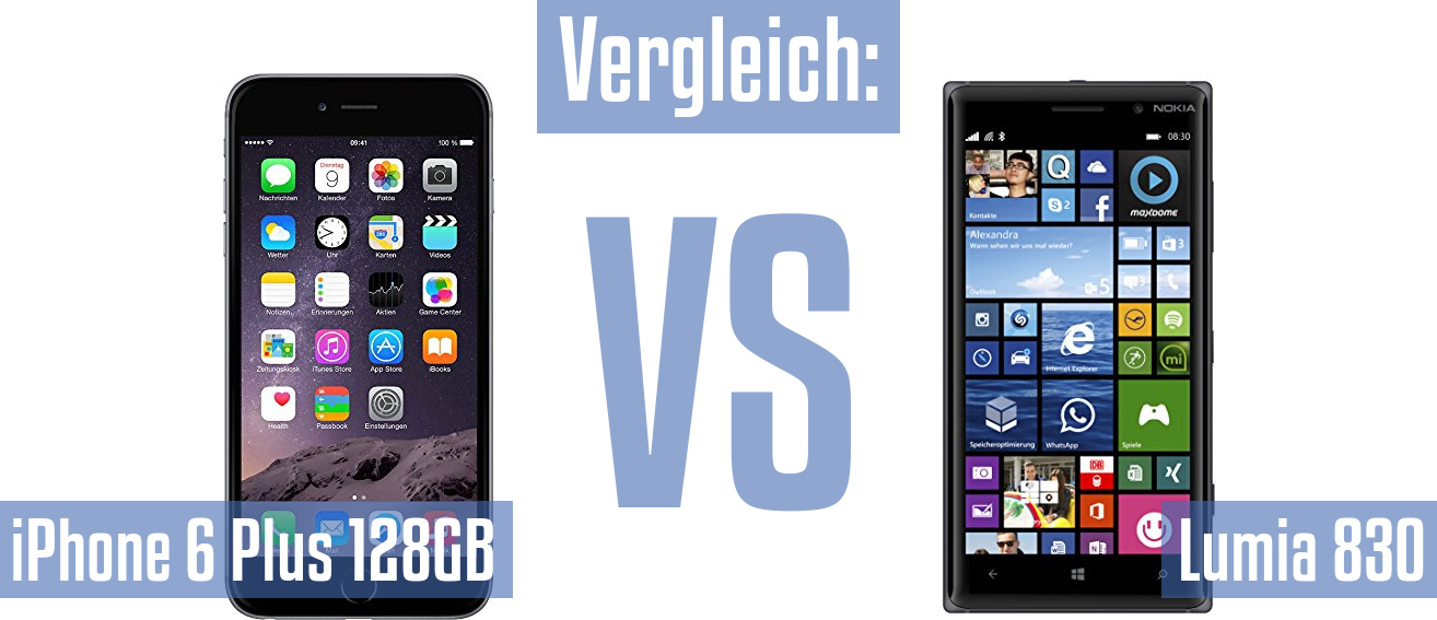 Apple iPhone 6 Plus 128GB und Apple iPhone 6 Plus 128GB im Vergleichstest