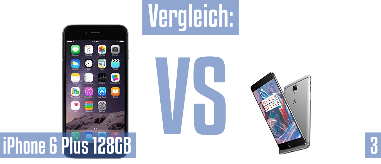 Apple iPhone 6 Plus 128GB und Apple iPhone 6 Plus 128GB im Vergleichstest