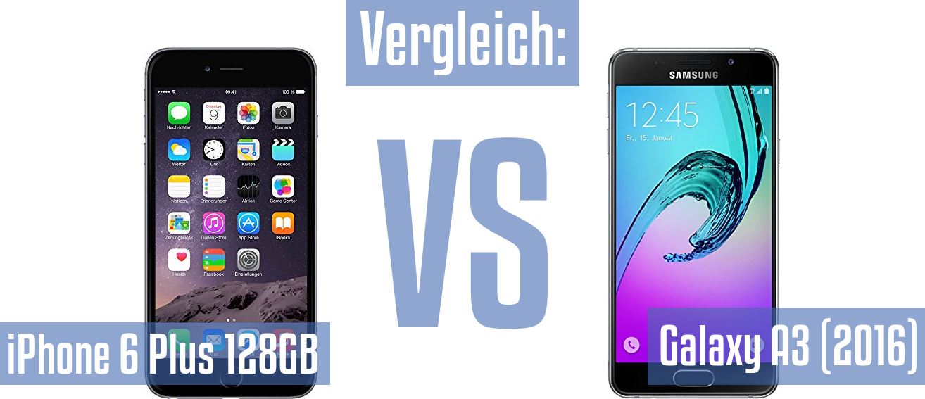 Apple iPhone 6 Plus 128GB und Apple iPhone 6 Plus 128GB im Vergleichstest