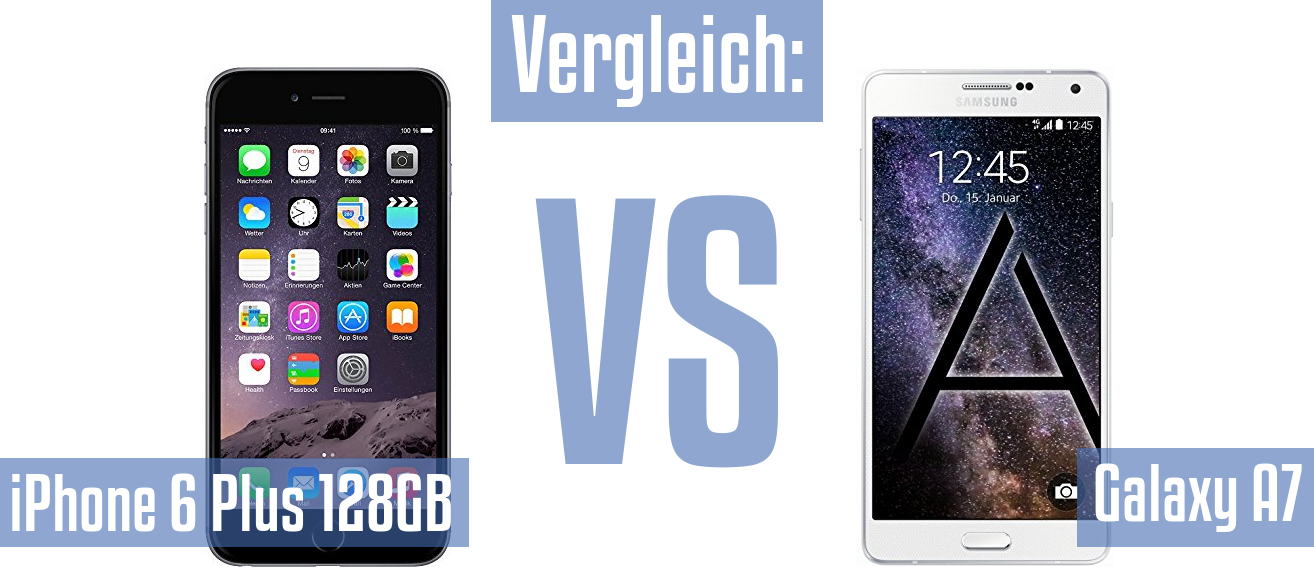Apple iPhone 6 Plus 128GB und Apple iPhone 6 Plus 128GB im Vergleichstest