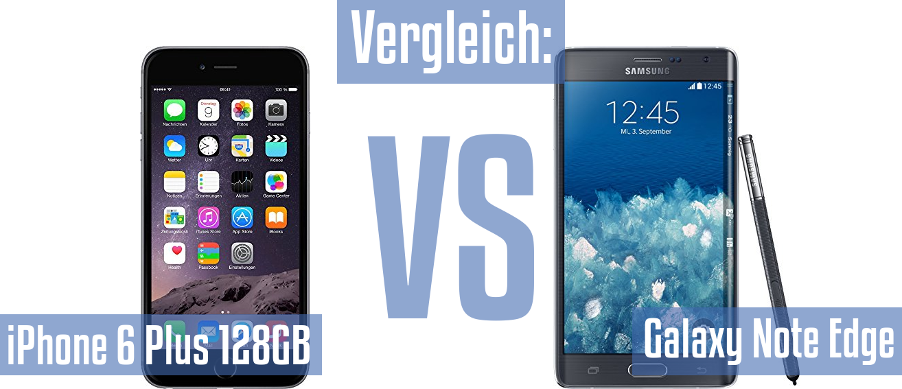 Apple iPhone 6 Plus 128GB und Apple iPhone 6 Plus 128GB im Vergleichstest