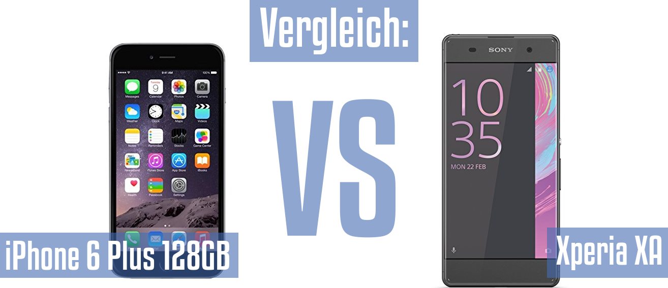 Apple iPhone 6 Plus 128GB und Apple iPhone 6 Plus 128GB im Vergleichstest