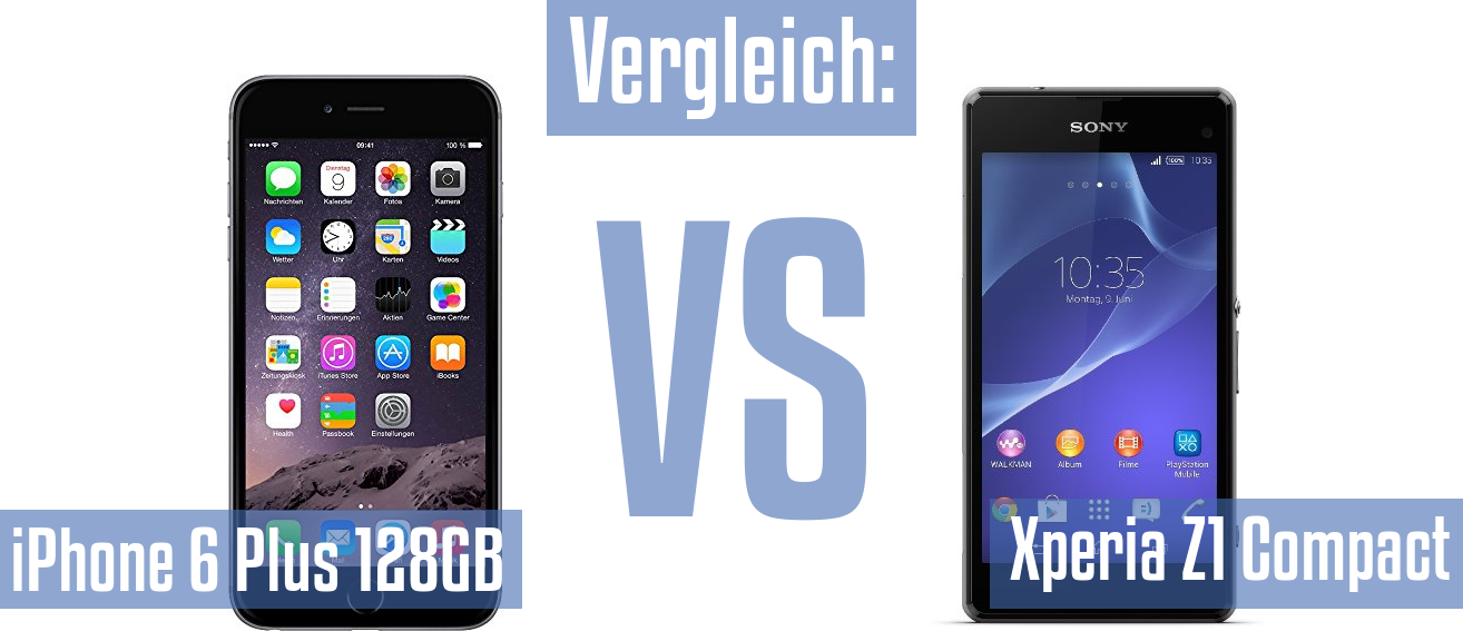 Apple iPhone 6 Plus 128GB und Apple iPhone 6 Plus 128GB im Vergleichstest