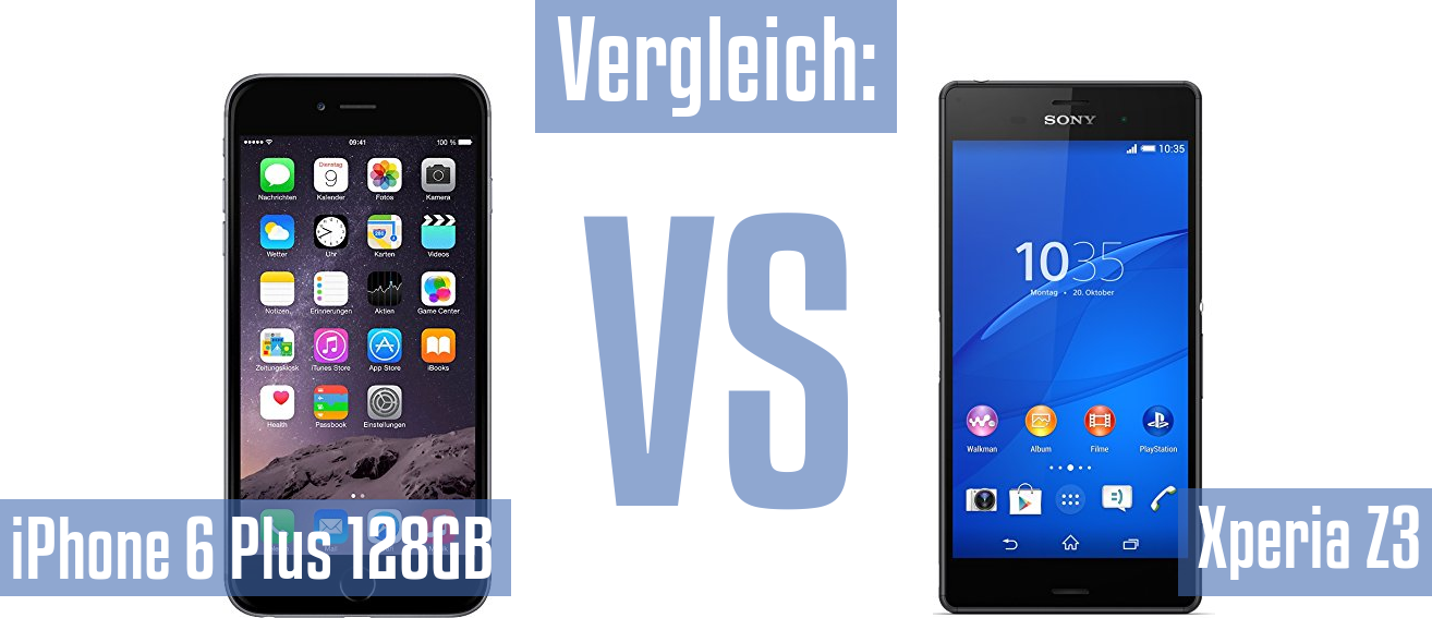 Apple iPhone 6 Plus 128GB und Apple iPhone 6 Plus 128GB im Vergleichstest