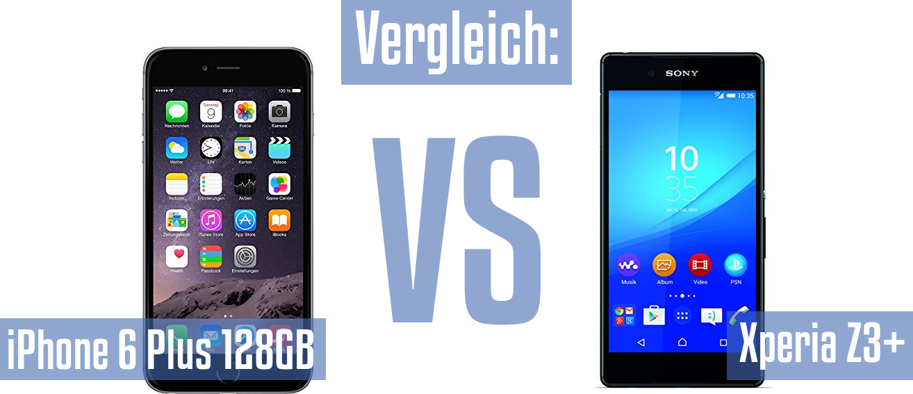 Apple iPhone 6 Plus 128GB und Apple iPhone 6 Plus 128GB im Vergleichstest