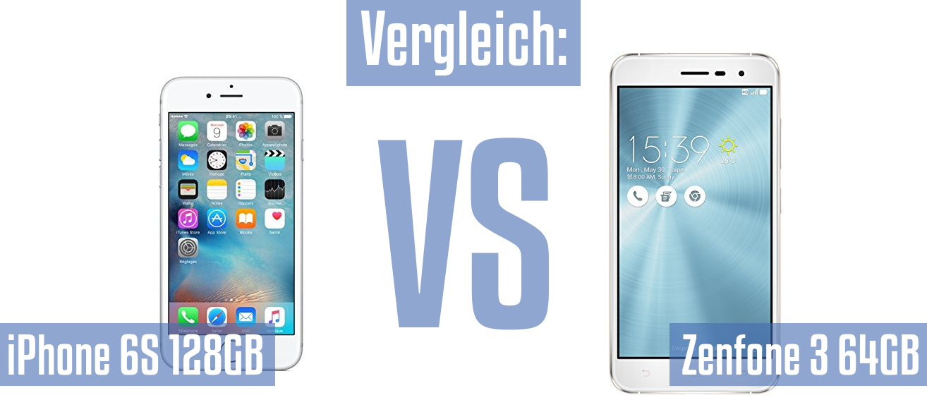 Apple iPhone 6S 128GB und Apple iPhone 6S 128GB im Vergleichstest