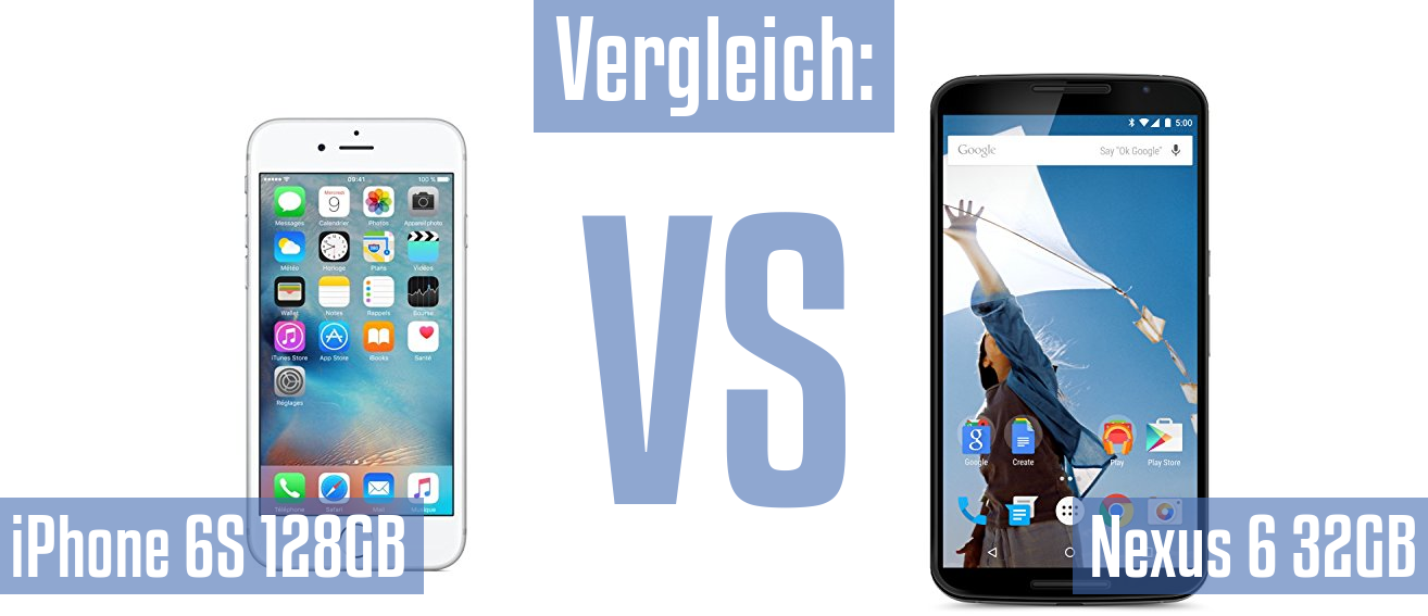 Apple iPhone 6S 128GB und Apple iPhone 6S 128GB im Vergleichstest