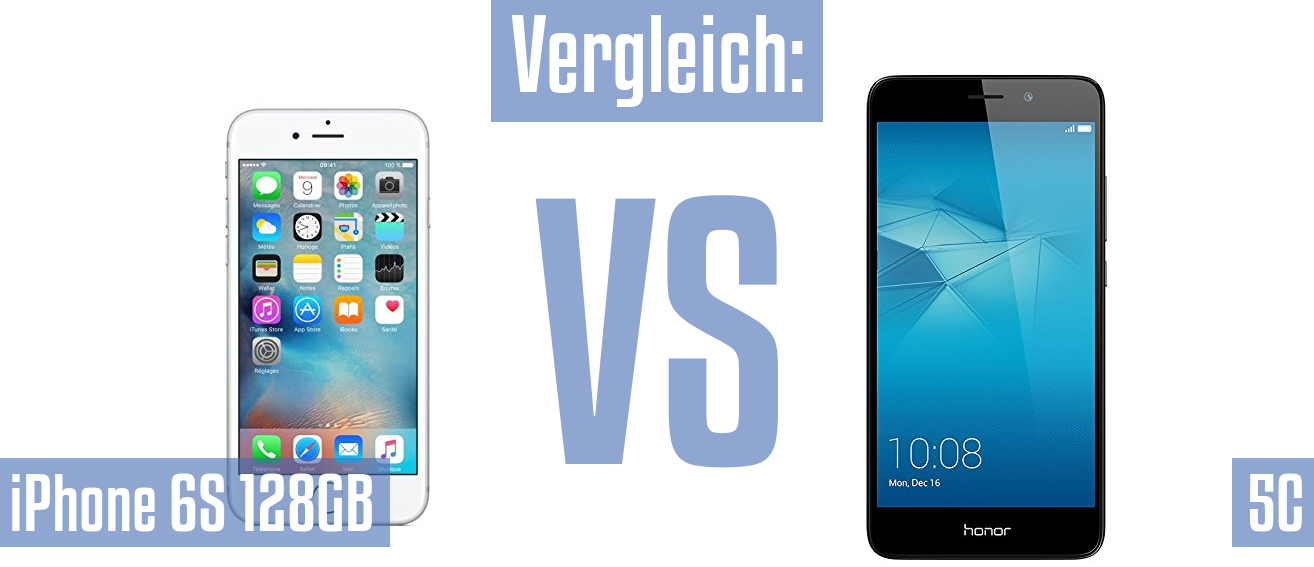 Apple iPhone 6S 128GB und Apple iPhone 6S 128GB im Vergleichstest