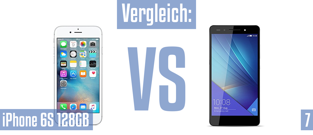 Apple iPhone 6S 128GB und Apple iPhone 6S 128GB im Vergleichstest