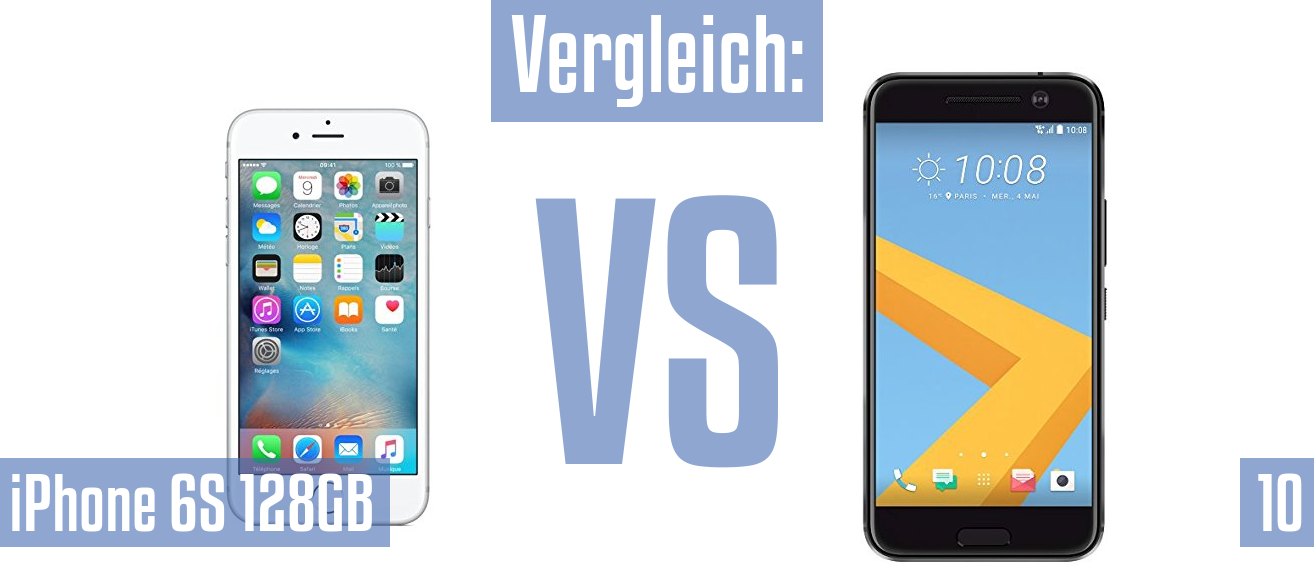 Apple iPhone 6S 128GB und Apple iPhone 6S 128GB im Vergleichstest