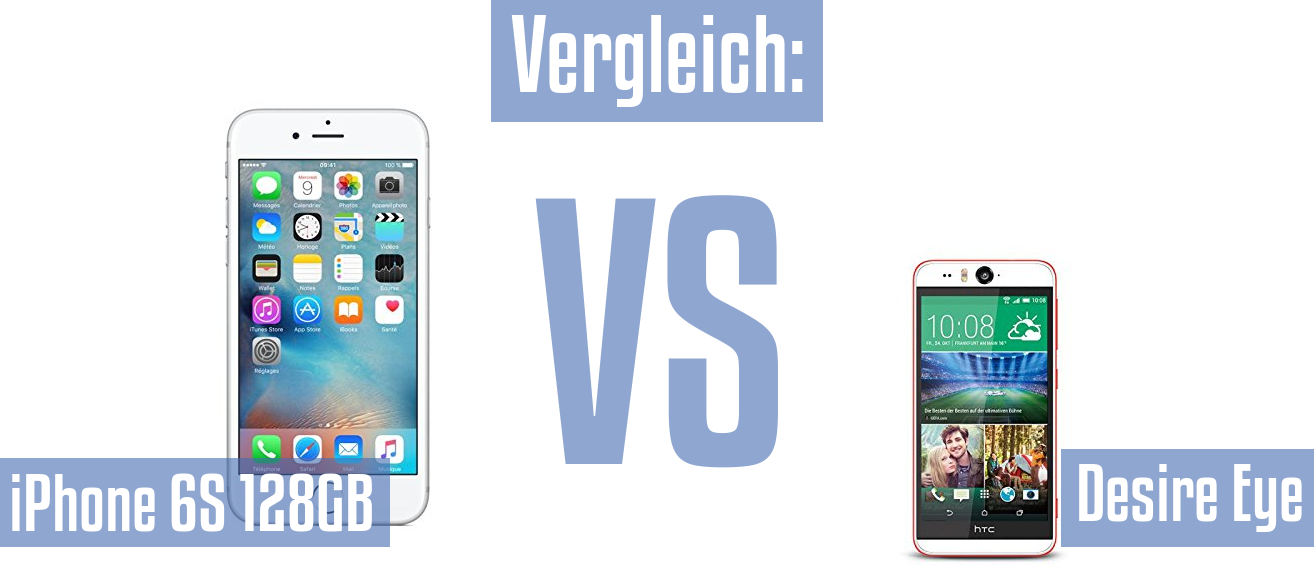 Apple iPhone 6S 128GB und Apple iPhone 6S 128GB im Vergleichstest