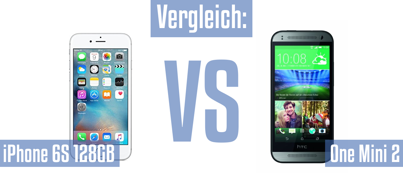 Apple iPhone 6S 128GB und Apple iPhone 6S 128GB im Vergleichstest