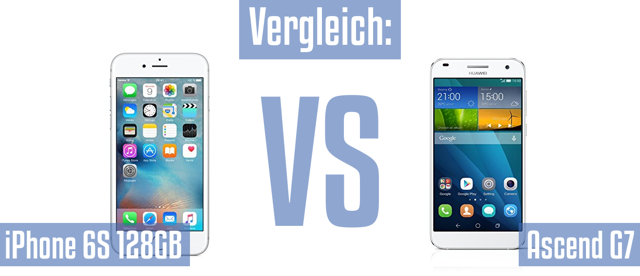 Apple iPhone 6S 128GB und Apple iPhone 6S 128GB im Vergleichstest