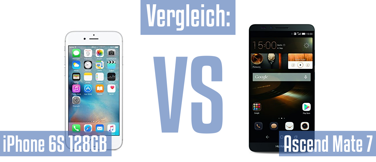 Apple iPhone 6S 128GB und Apple iPhone 6S 128GB im Vergleichstest