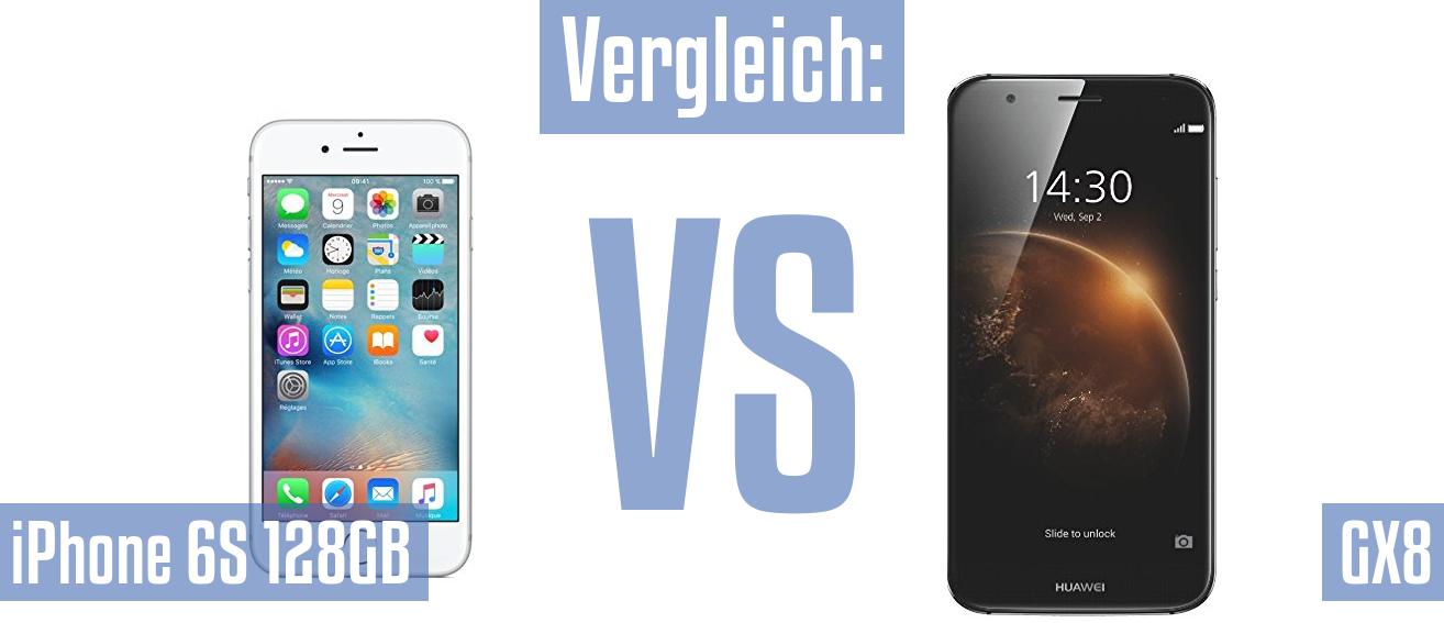 Apple iPhone 6S 128GB und Apple iPhone 6S 128GB im Vergleichstest