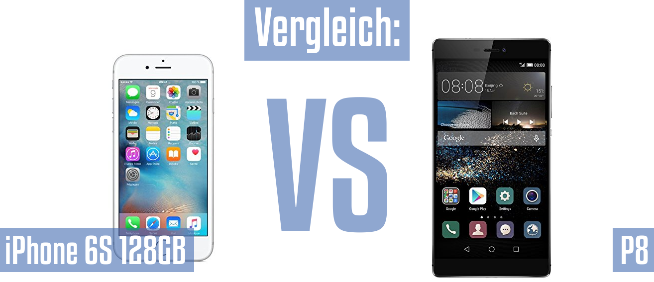 Apple iPhone 6S 128GB und Apple iPhone 6S 128GB im Vergleichstest