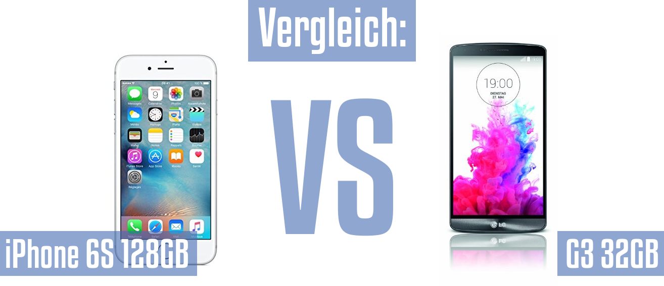 Apple iPhone 6S 128GB und Apple iPhone 6S 128GB im Vergleichstest