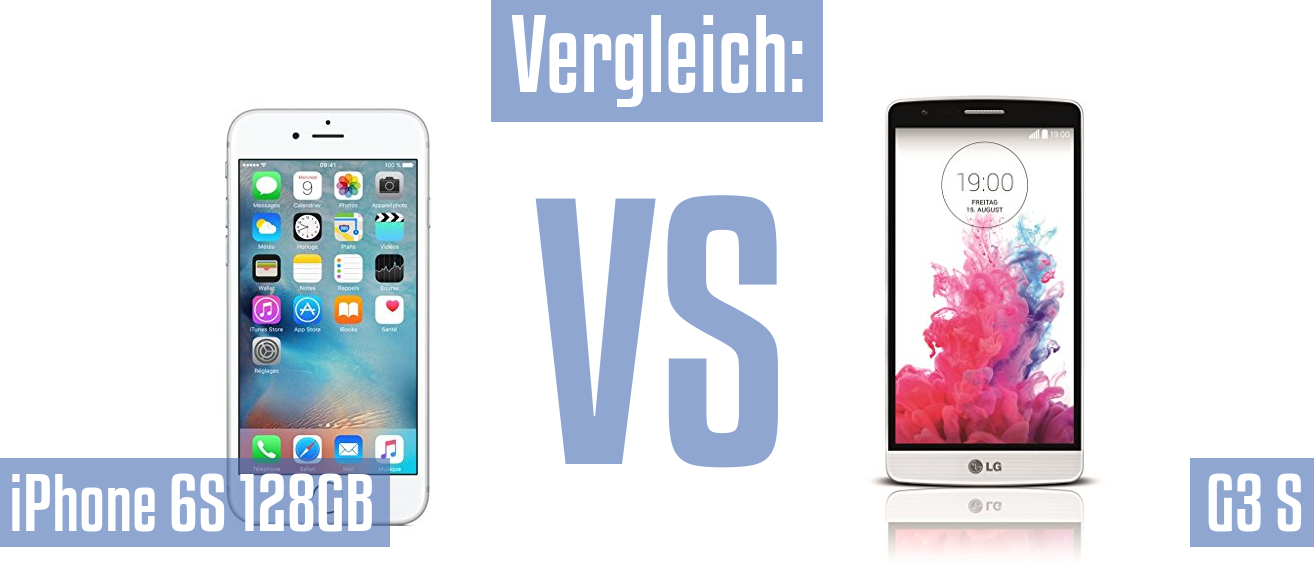 Apple iPhone 6S 128GB und Apple iPhone 6S 128GB im Vergleichstest