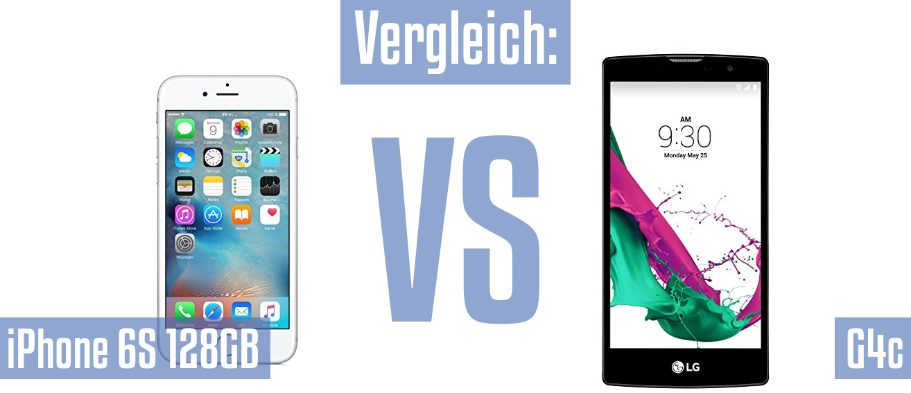 Apple iPhone 6S 128GB und Apple iPhone 6S 128GB im Vergleichstest