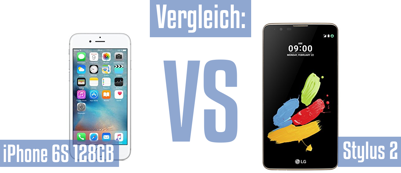 Apple iPhone 6S 128GB und Apple iPhone 6S 128GB im Vergleichstest