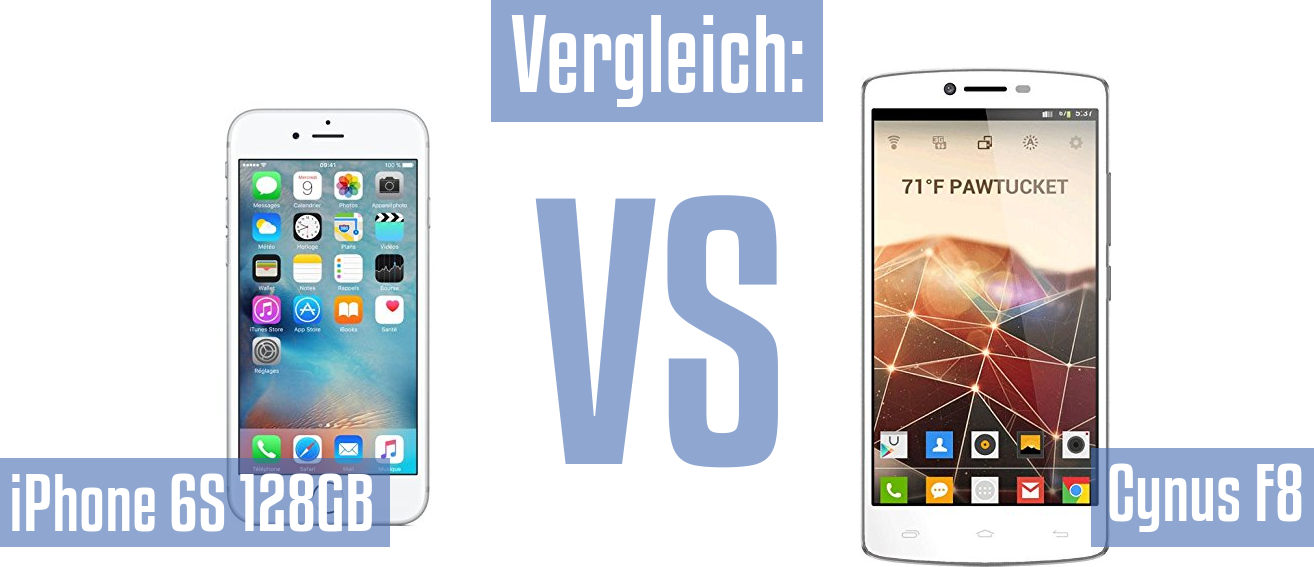 Apple iPhone 6S 128GB und Apple iPhone 6S 128GB im Vergleichstest