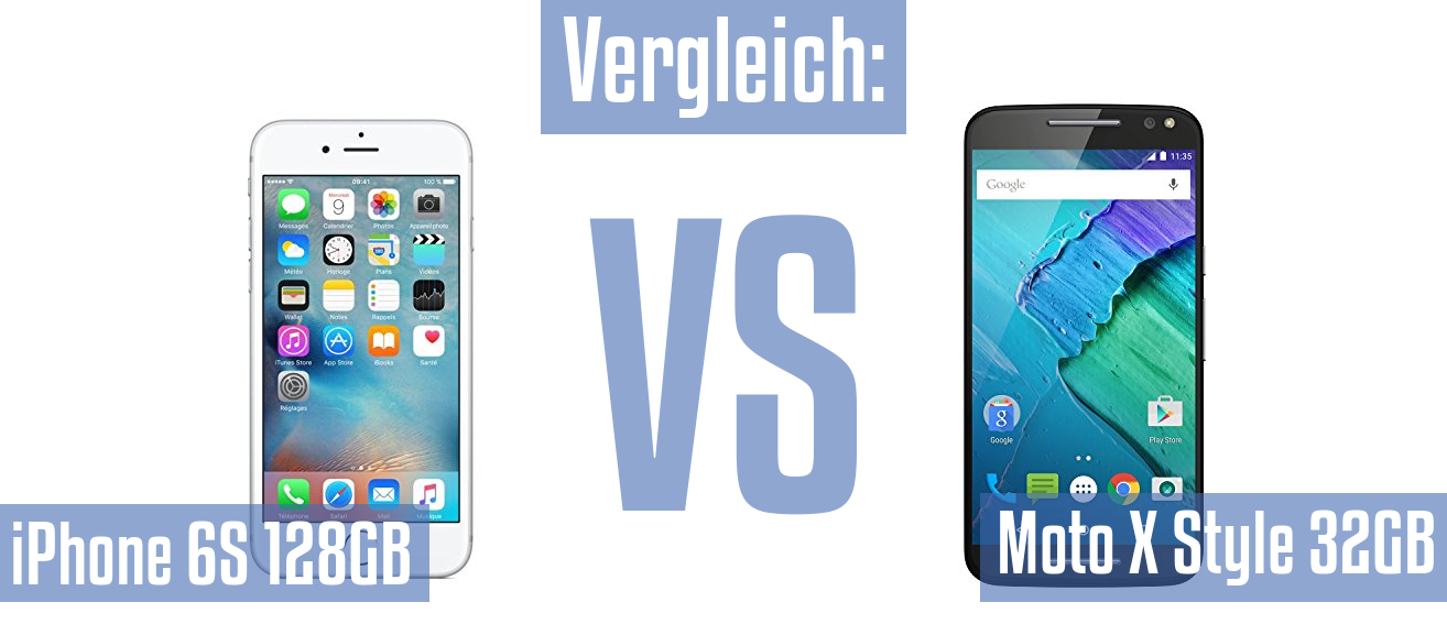 Apple iPhone 6S 128GB und Apple iPhone 6S 128GB im Vergleichstest