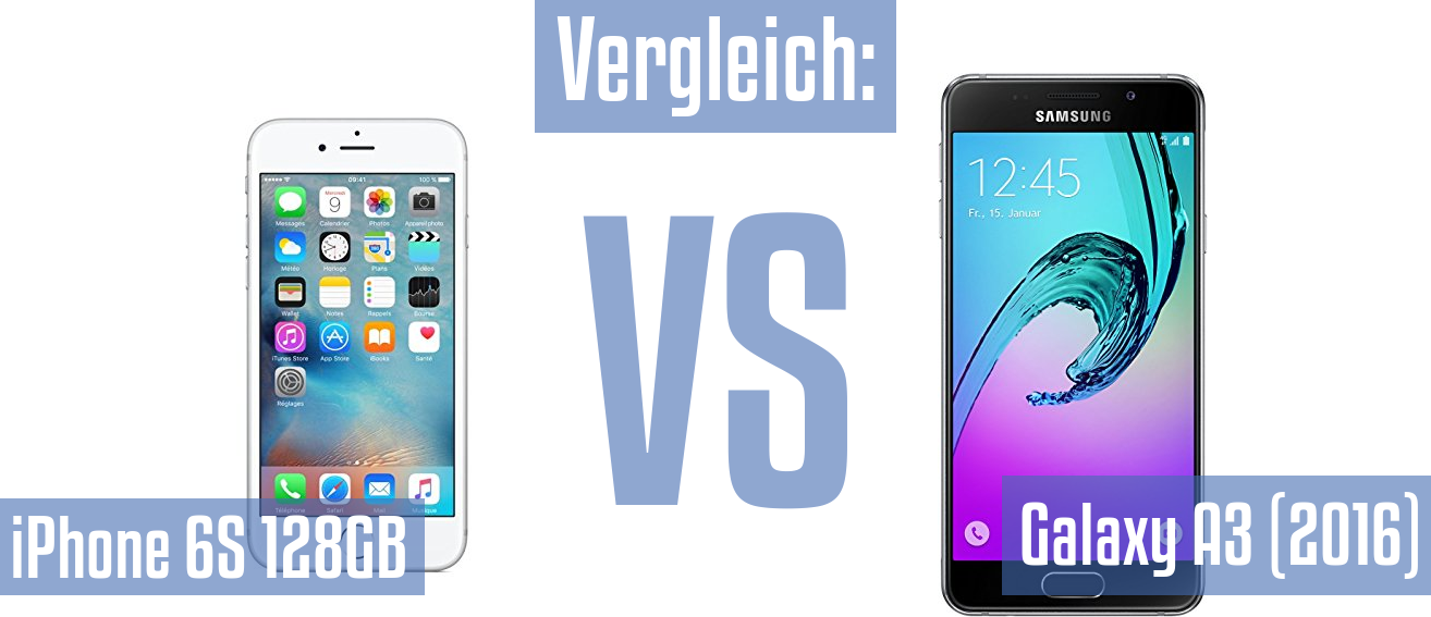 Apple iPhone 6S 128GB und Apple iPhone 6S 128GB im Vergleichstest
