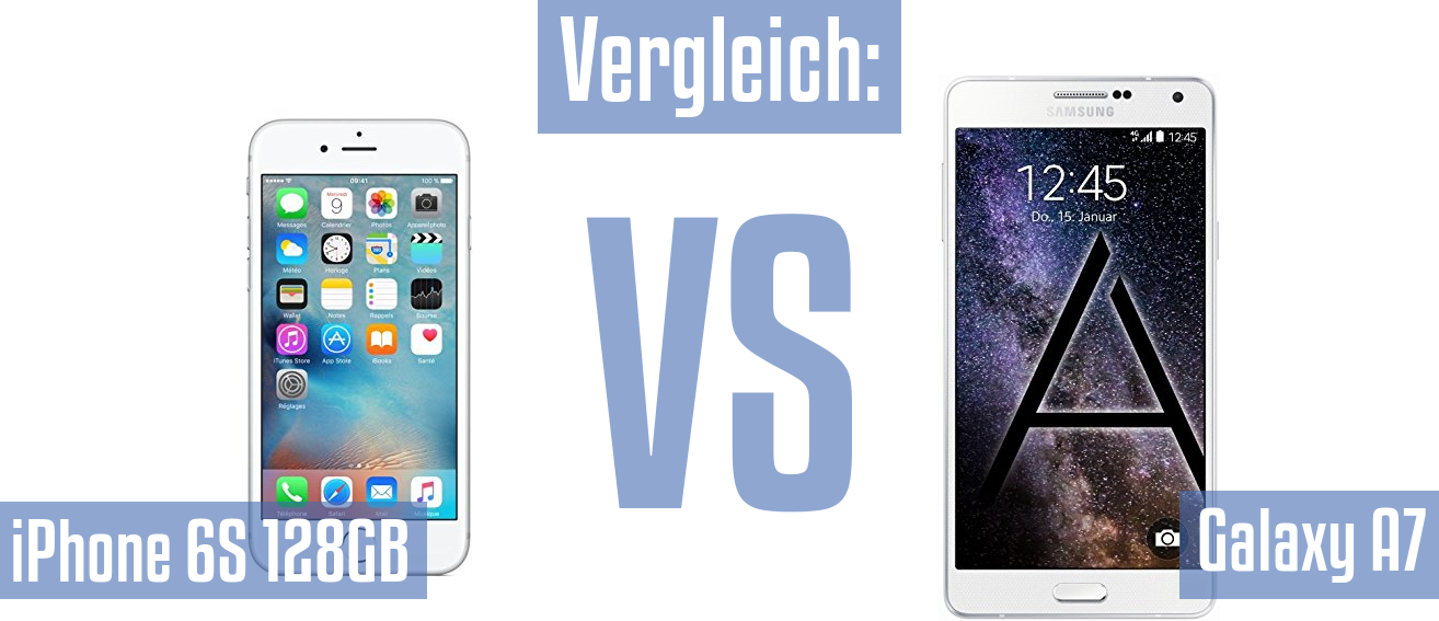 Apple iPhone 6S 128GB und Apple iPhone 6S 128GB im Vergleichstest