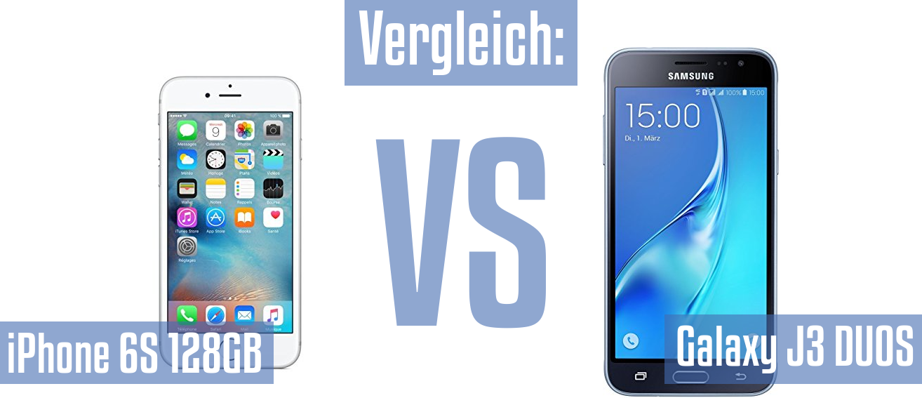 Apple iPhone 6S 128GB und Apple iPhone 6S 128GB im Vergleichstest