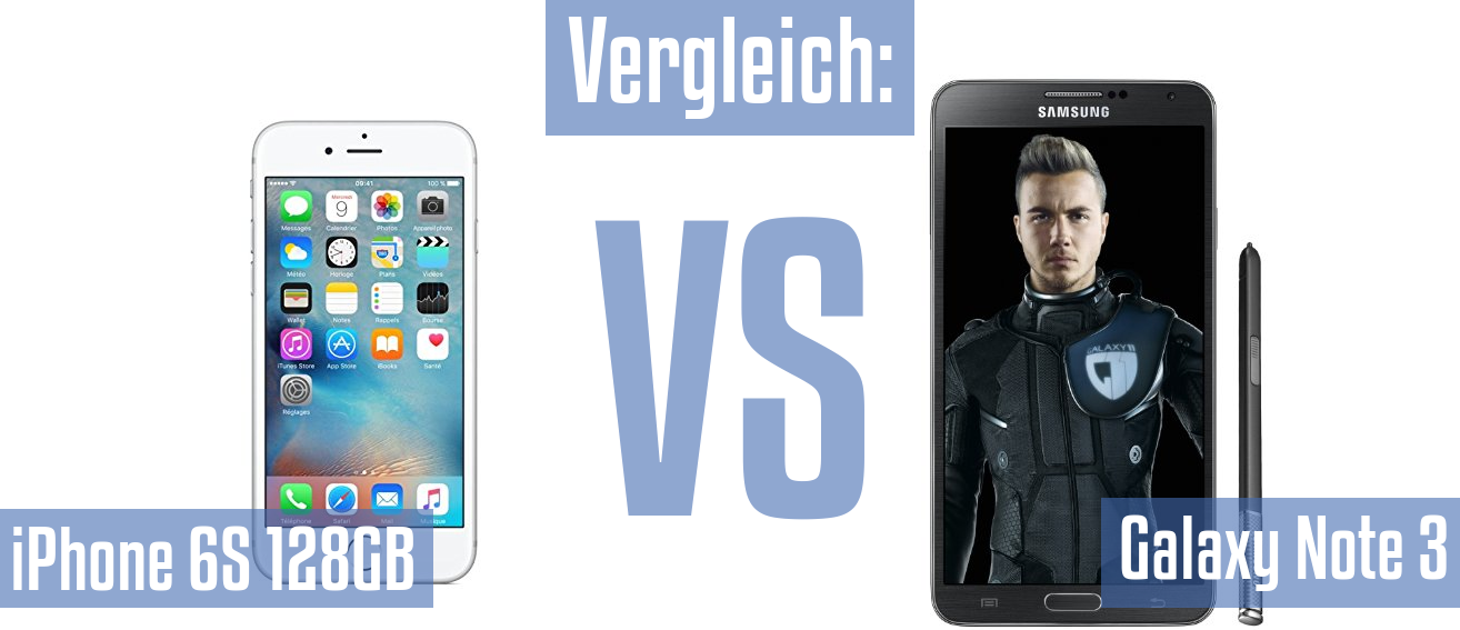 Apple iPhone 6S 128GB und Apple iPhone 6S 128GB im Vergleichstest