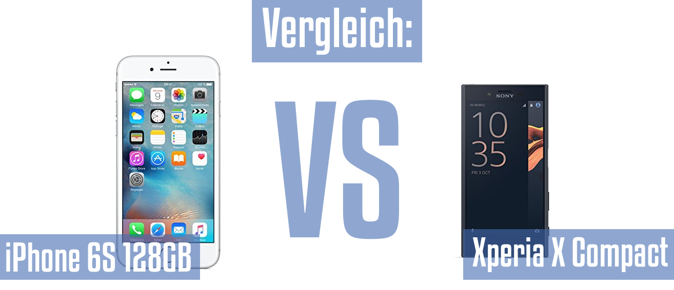 Apple iPhone 6S 128GB und Apple iPhone 6S 128GB im Vergleichstest