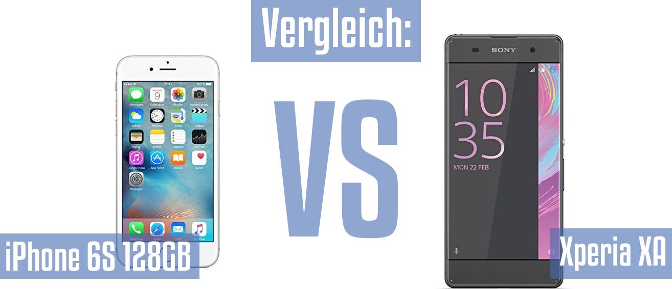 Apple iPhone 6S 128GB und Apple iPhone 6S 128GB im Vergleichstest