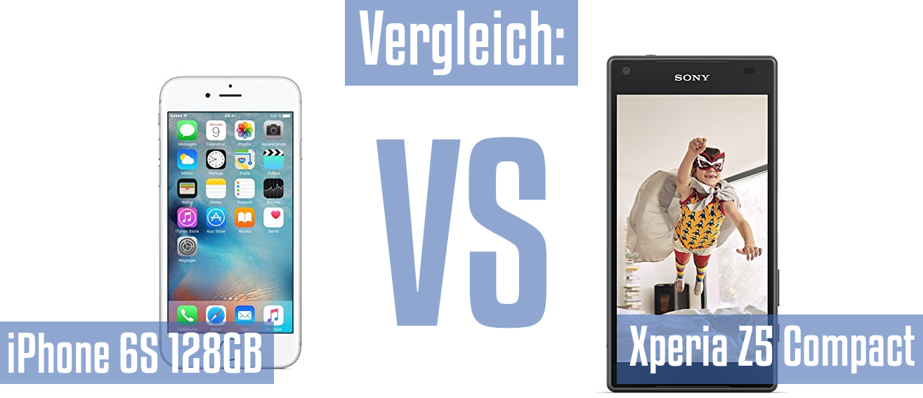 Apple iPhone 6S 128GB und Apple iPhone 6S 128GB im Vergleichstest