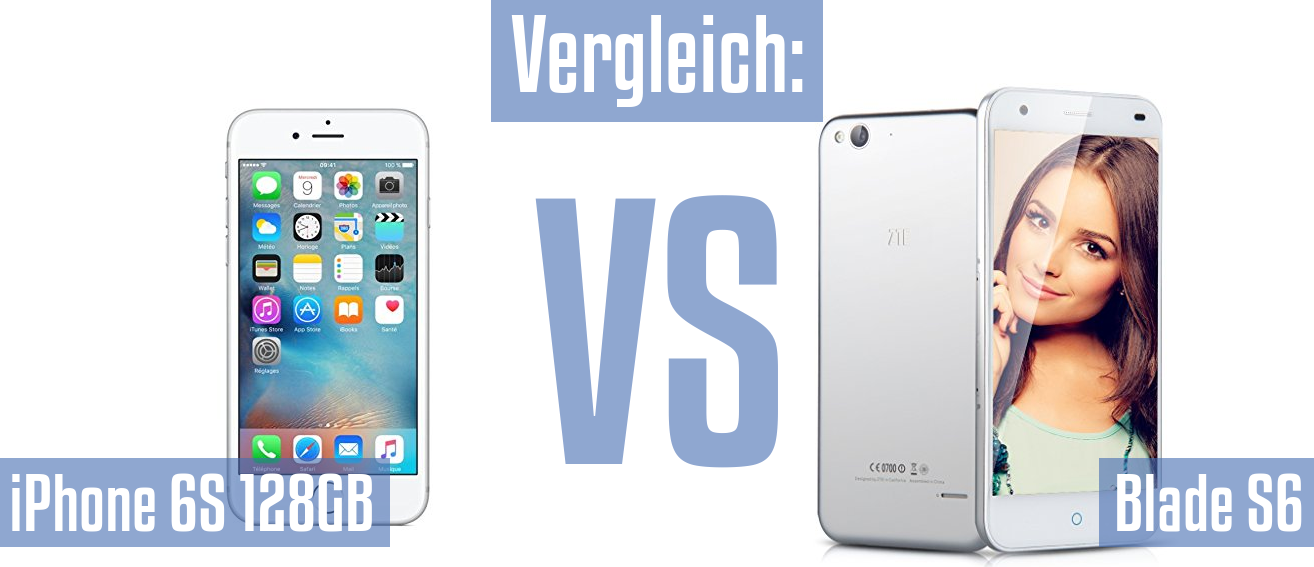 Apple iPhone 6S 128GB und Apple iPhone 6S 128GB im Vergleichstest